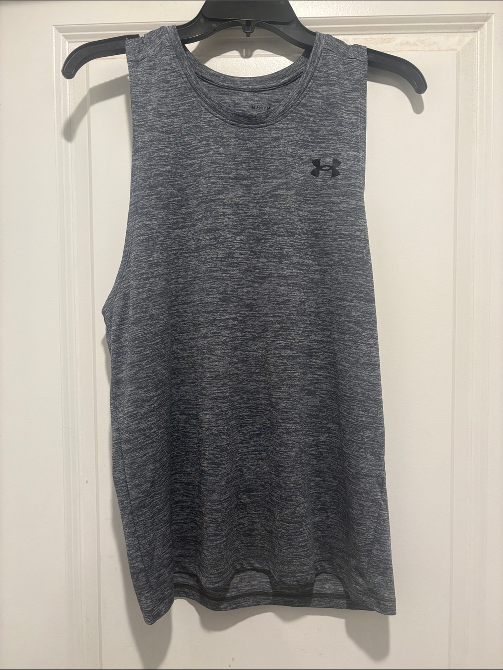 Under Armour Navy Heather Performance Muscle Tank
